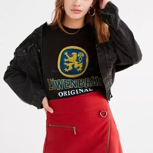 Silence + Noise Micah Moto Mini Skirt